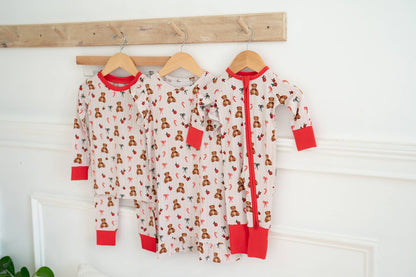 Teddy Bear Christmas | Two Piece Set