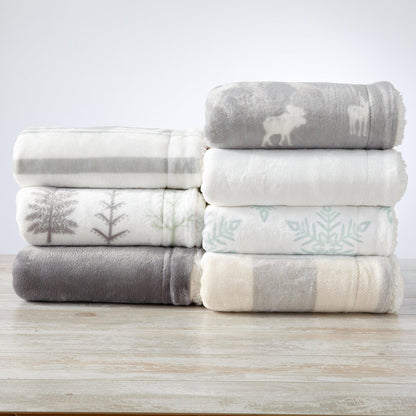 Velvet Plush Sherpa Luxury Bed Blanket - Kinsley Collection